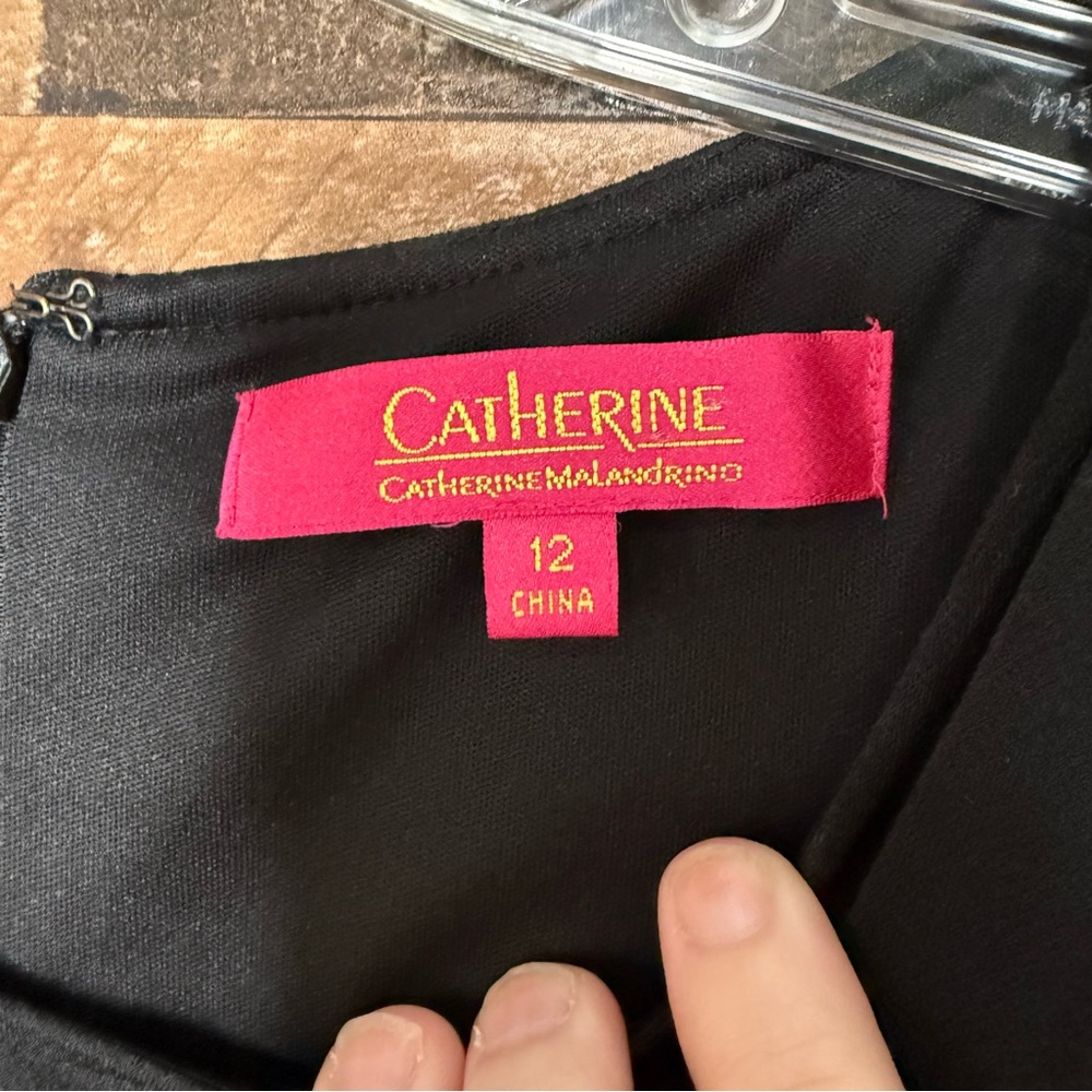 Catherine Malandrino Black Sheath Dress - Picture 6 of 7